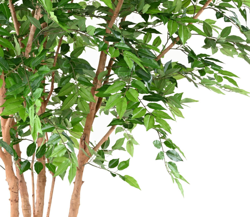 Incantevole Albero Artificiale H.340 Cm Per Interni