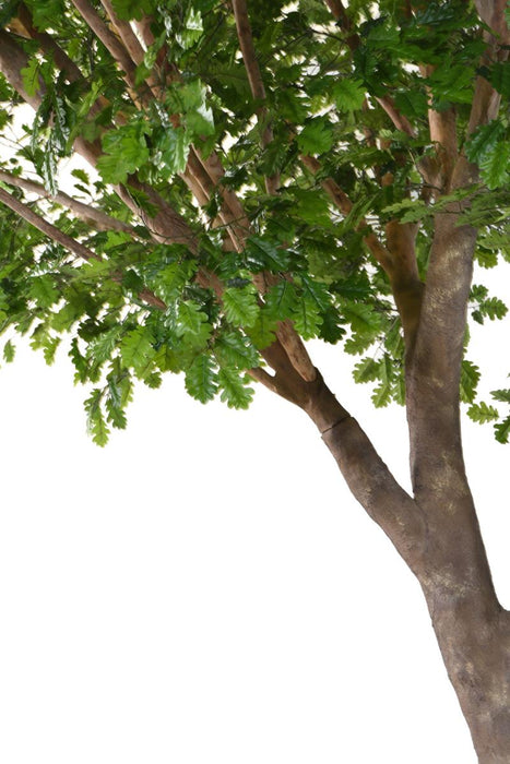 Decorazione D'interni Per Albero Di Quercia Artificiale 360 Cm