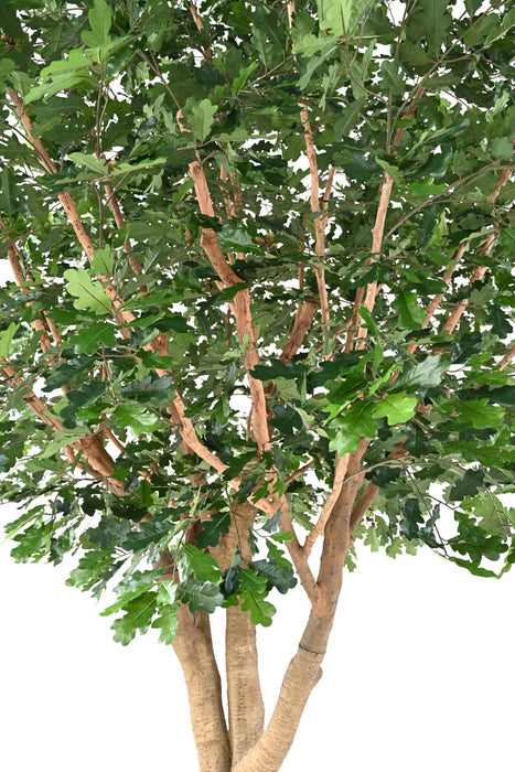 Decorazione D'interni Per Albero Di Quercia Artificiale 360 Cm