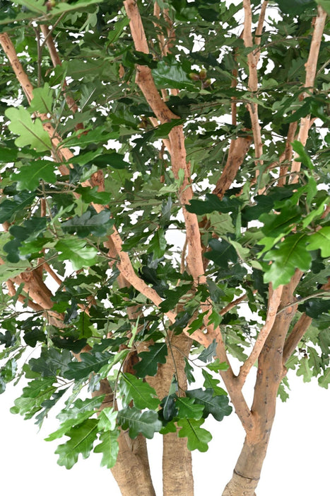 Decorazione D'interni Per Albero Di Quercia Artificiale 360 Cm
