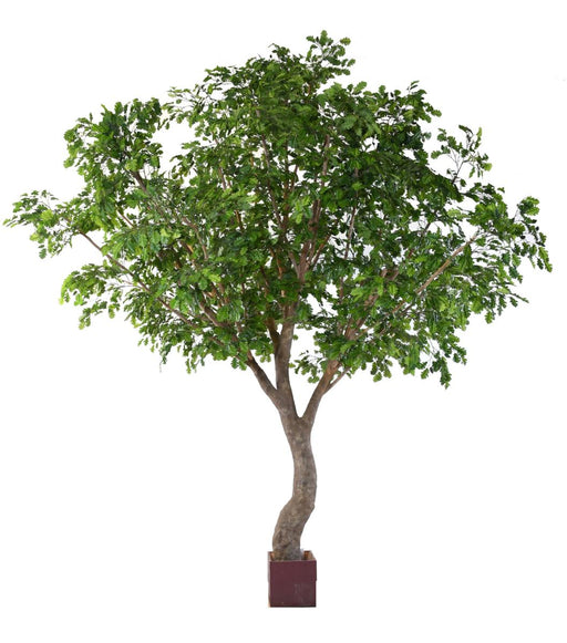 Decorazione D'interni Per Albero Di Quercia Artificiale 360 Cm