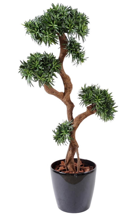 Albero Podocarpus Artificiale 140 Cm Decorazione Interni