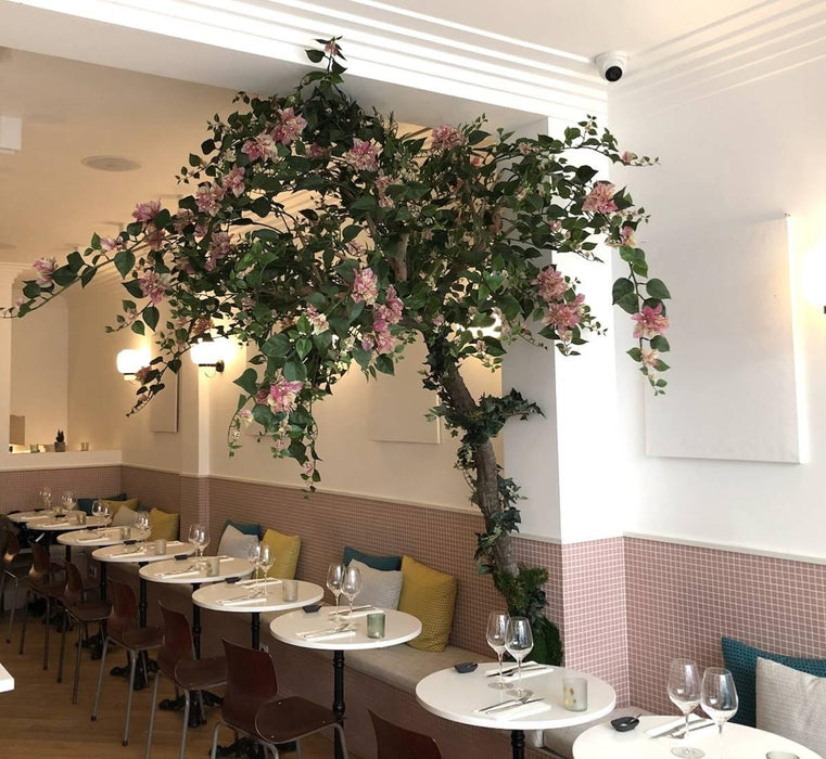 Albero Di Bouganville Artificiale 280 Cm Da Interno Rosa