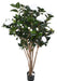 Albero Di Camelia Artificiale 130 Cm 8 Fiori Da Interno Bianco