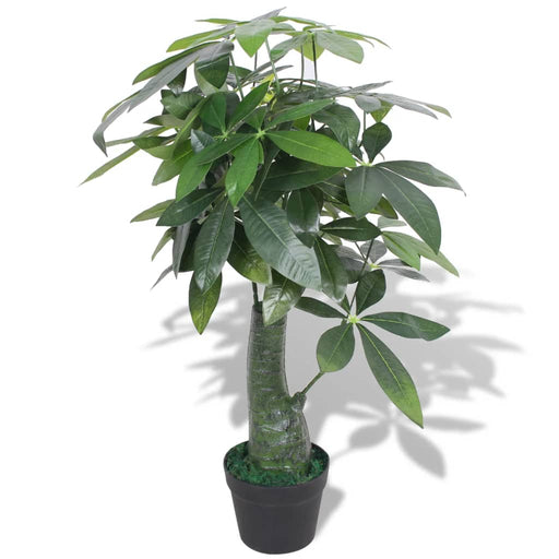 Albero Della Fortuna Artificiale Con Vaso 85 Cm Verde