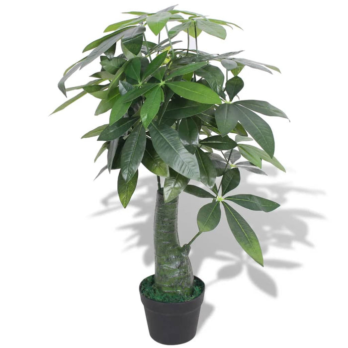 Albero Della Fortuna Artificiale Con Vaso 85 Cm Verde
