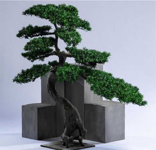 Albero Artificiale Del Podocarpo Giapponese Per Interni Ed Esterni