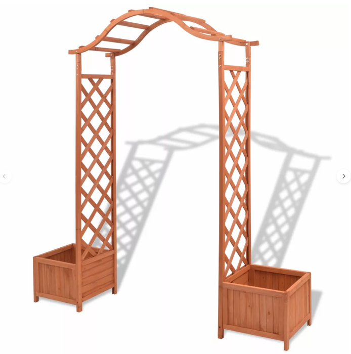Arco Da Giardino Con Fioriera