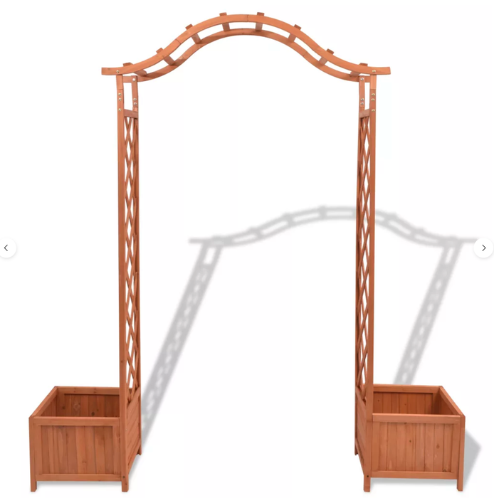 Arco Da Giardino Con Fioriera