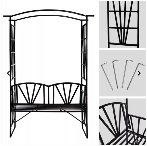 Arco Da Giardino Arco Da Giardino Con Panca