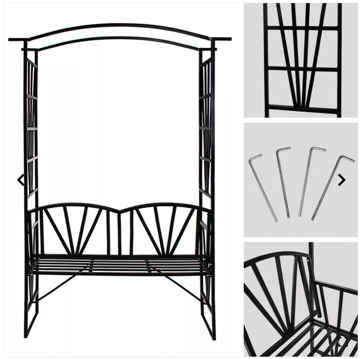 Arco Da Giardino Arco Da Giardino Con Panca