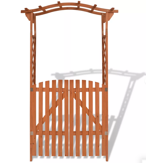Arco Da Giardino Arco In Legno Con Porta