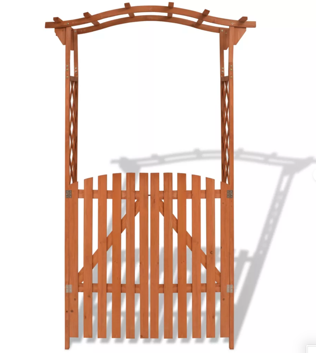 Arco Da Giardino Arco In Legno Con Porta