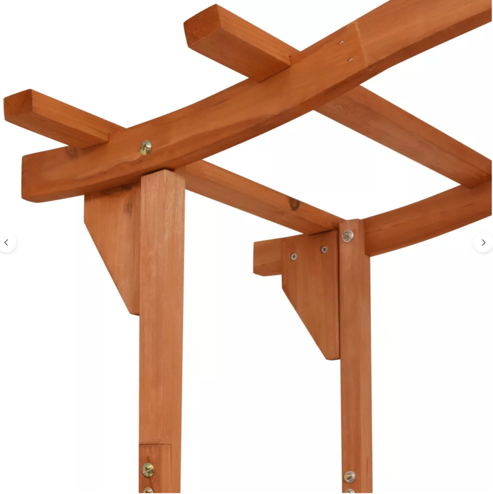 Arco Da Giardino Arco In Legno Con Porta