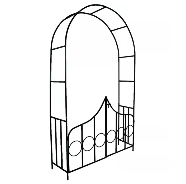 Arco Da Giardino Arco In Ferro Battuto Con Cancello