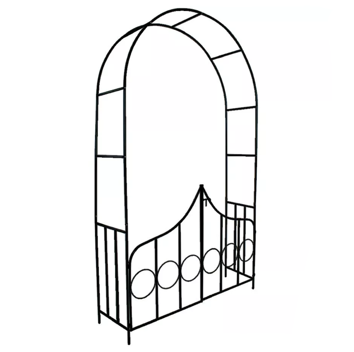 Arco Da Giardino Arco In Ferro Battuto Con Cancello