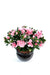 Azalea Artificiale Su Paletto Rosa 35Cm Per Interni