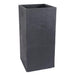 Fioriera Quadrata Alta 31L Antracite Eda Plastiques