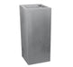 Fioriera Cubo Alto 100Cm Fiberstone Grigio