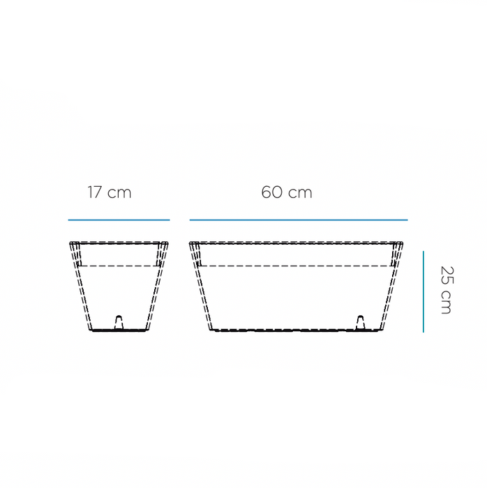 Fioriera Da Balcone Jazmin (X3)