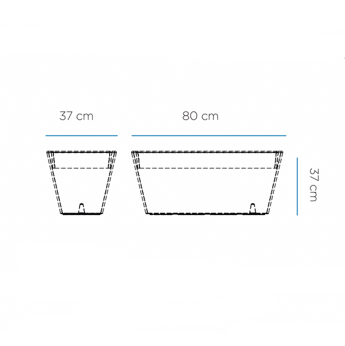 Fioriera Da Balcone Jazmin (X3)