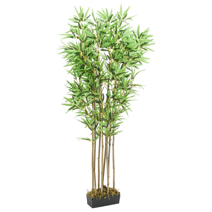 Bambù Artificiale 1288 Foglie 180 Cm Verde