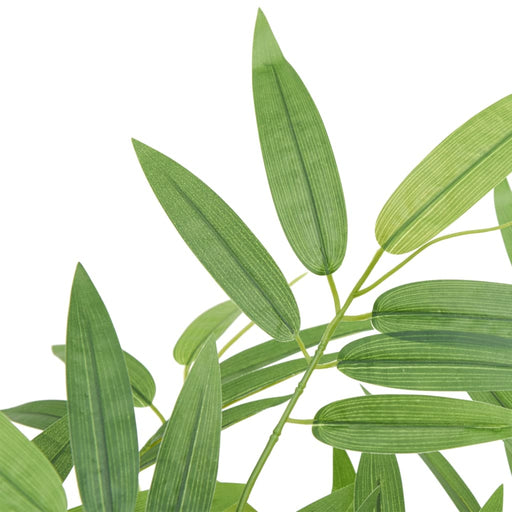Bambù Artificiale 240 Foglie 80 Cm Verde
