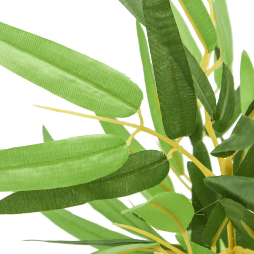 Bambù Artificiale 552 Foglie 120 Cm Verde
