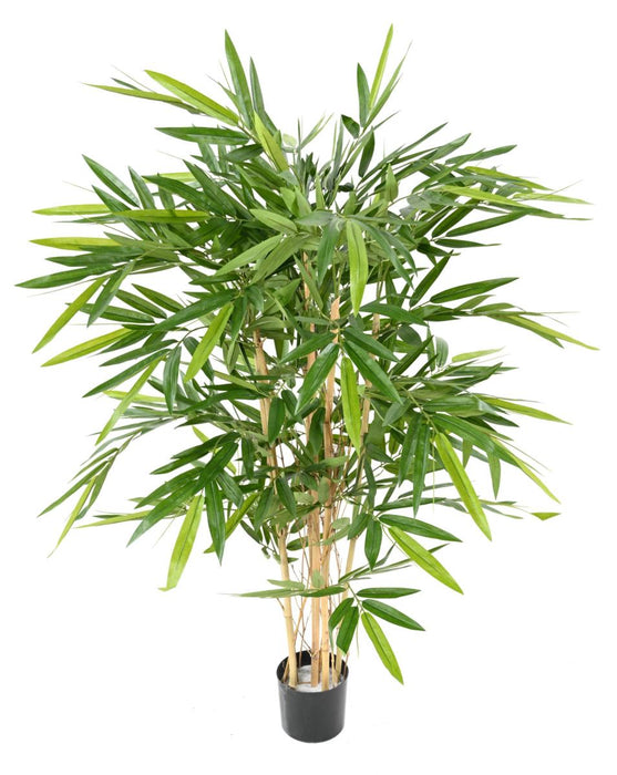 Bambù Artificiale 6 Canne Naturali 120Cm Per Interni