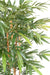 Bambù Artificiale 7 Canne 1100 Foglie 175 Cm Verde