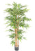 Bambù Artificiale 7 Canne 1100 Foglie 175 Cm Verde