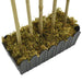Bambù Artificiale 730 Foglie 120 Cm Verde