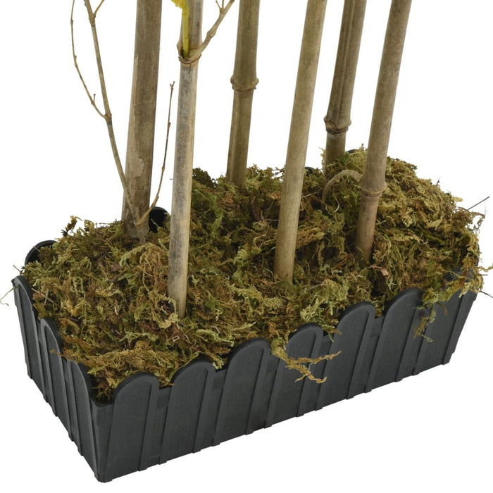 Bambù Artificiale 828 Foglie 150 Cm Verde