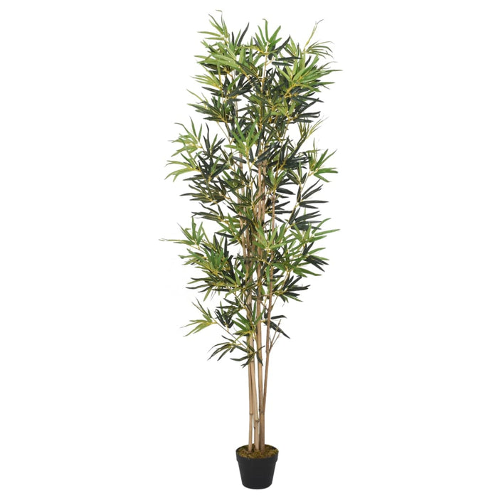 Bambù Artificiale 828 Foglie 150 Cm Verde