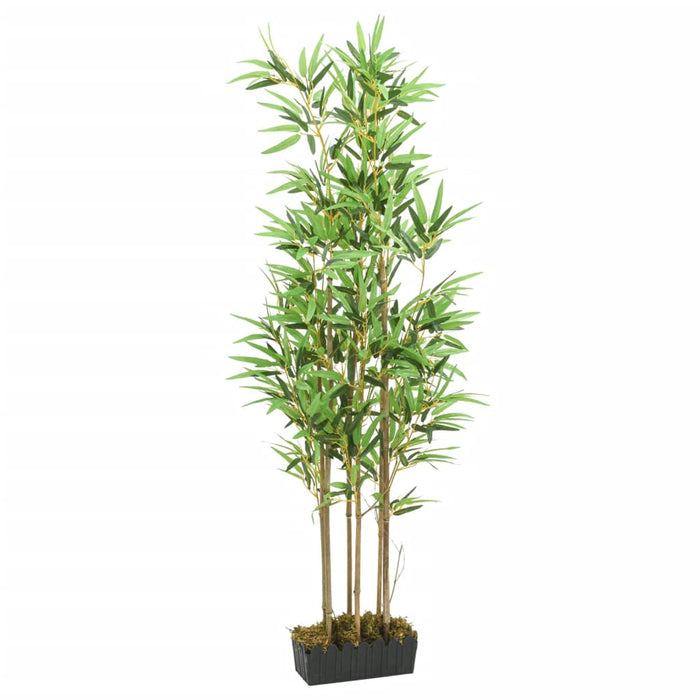 Bambù Artificiale 828 Foglie 150 Cm Verde