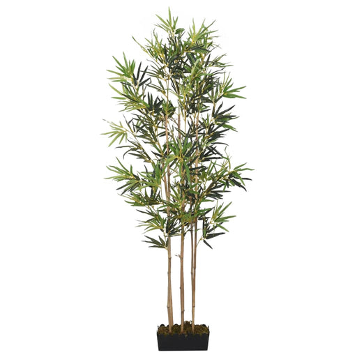 Bambù Artificiale 828 Foglie 150 Cm Verde