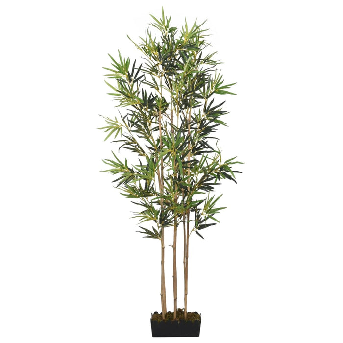 Bambù Artificiale 828 Foglie 150 Cm Verde