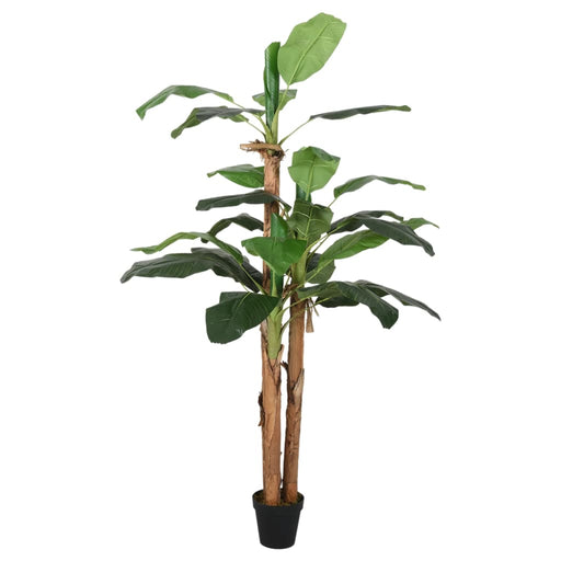 Banano Artificiale 18 Foglie 150 Cm Verde