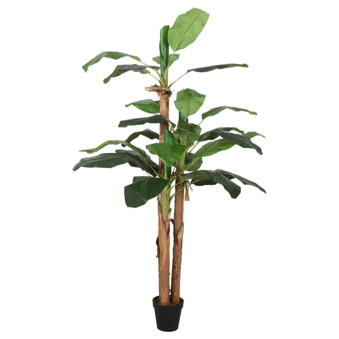 Banano Artificiale 18 Foglie 150 Cm Verde