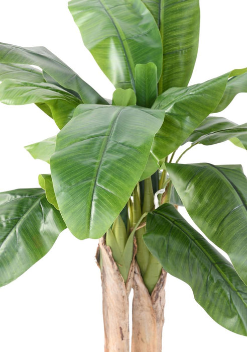 Banano Artificiale 3 Tronchi Per Interni 130Cm Verde