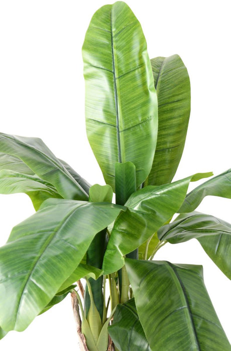 Banano Artificiale 3 Tronchi Per Interni 130Cm Verde