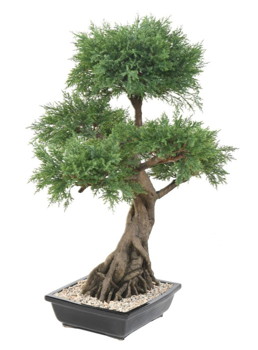 Bonsai Artificiale Juniperus 100 Cm Pianta Da Interno