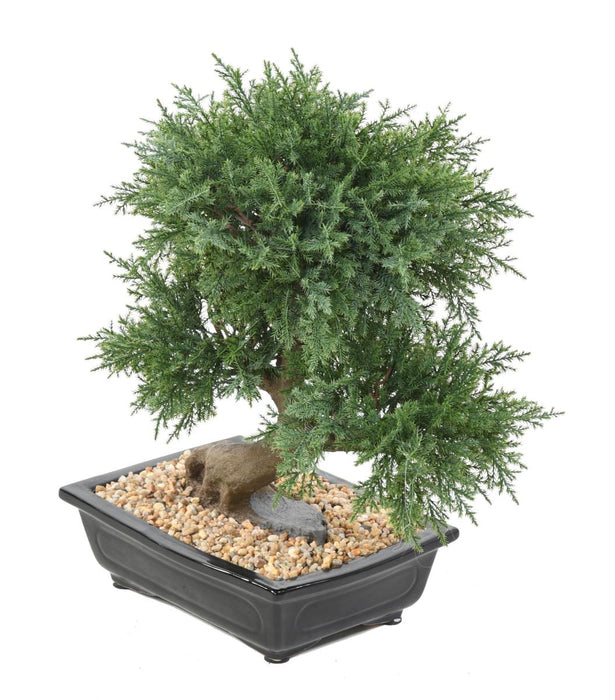 Bonsai Di Ginepro Artificiale 55 Cm Decorazione D'interni
