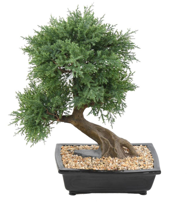 Bonsai Di Ginepro Artificiale 55 Cm Decorazione D'interni