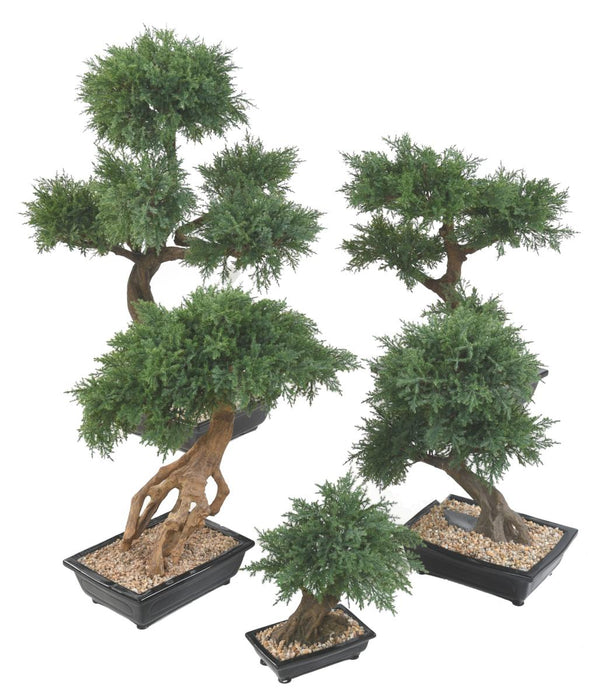 Bonsai Di Ginepro Artificiale Per La Decorazione D'interni