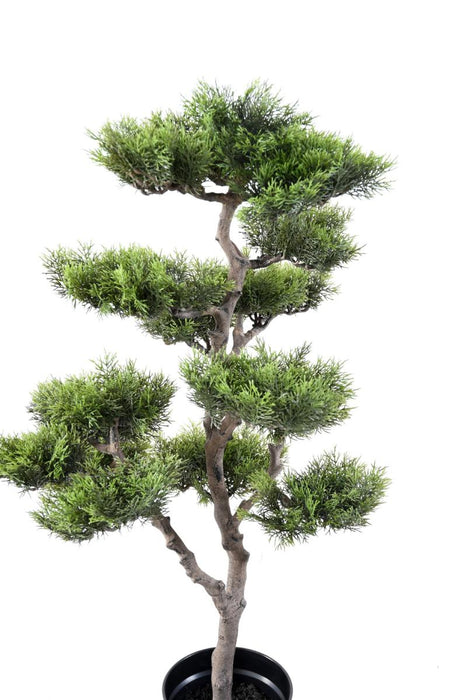 Bonsai Di Pino Artificiale 95 Cm Pianta Sintetica