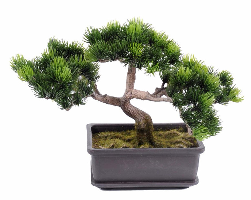Bonsai Di Pino Artificiale In Plastica Per Interni Ed Esterni