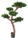 Pianta Decorativa Bonsai Di Pino Artificiale Resistente Ai Raggi UV 150 Cm