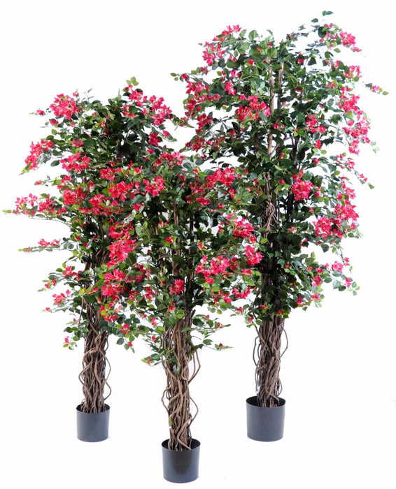 Pianta Da Interno Artificiale Bougainvillea Fucsia 210 Cm