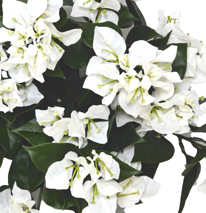 Bouganville Artificiale Uv 40Cm Bianca Per Esterno